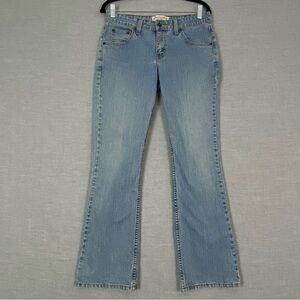 Levi Strauss Signature Stretch Low Rise Boot Cut Jeans Misses 4 Short